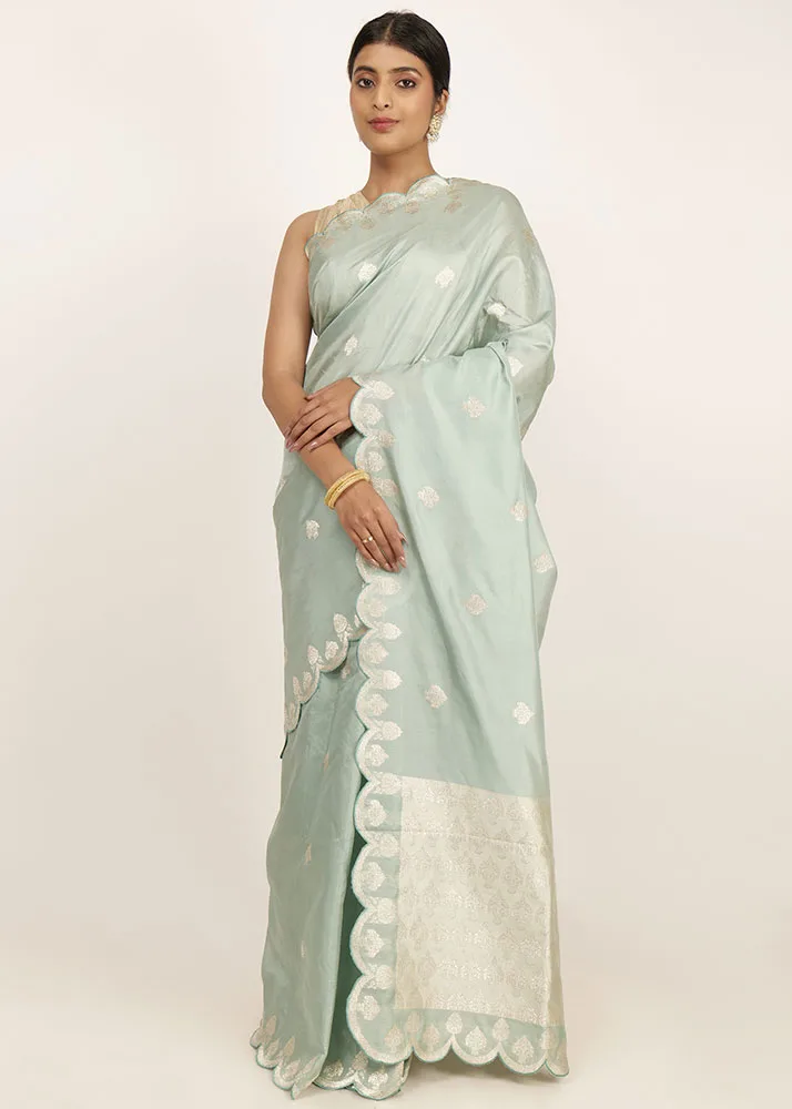 Pure Katan Kora Silk Saree